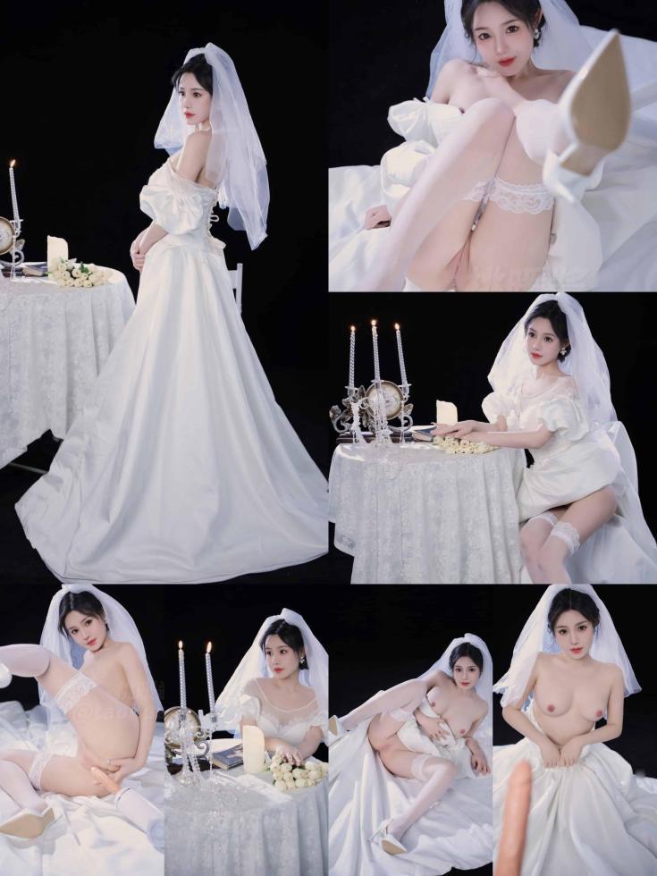 桃暖酱_婚纱 [60P]
漏点写真